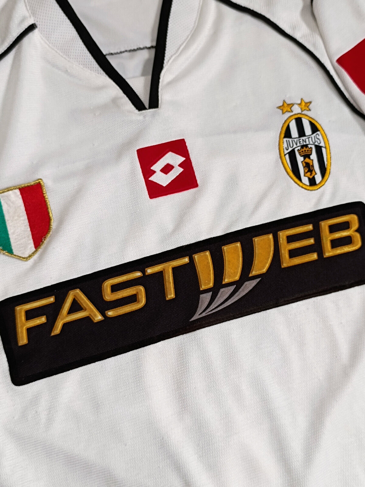 maglia juventus Lotto vintage vintage DEL PIERO Fastweb 2002-03 Serie A XL away