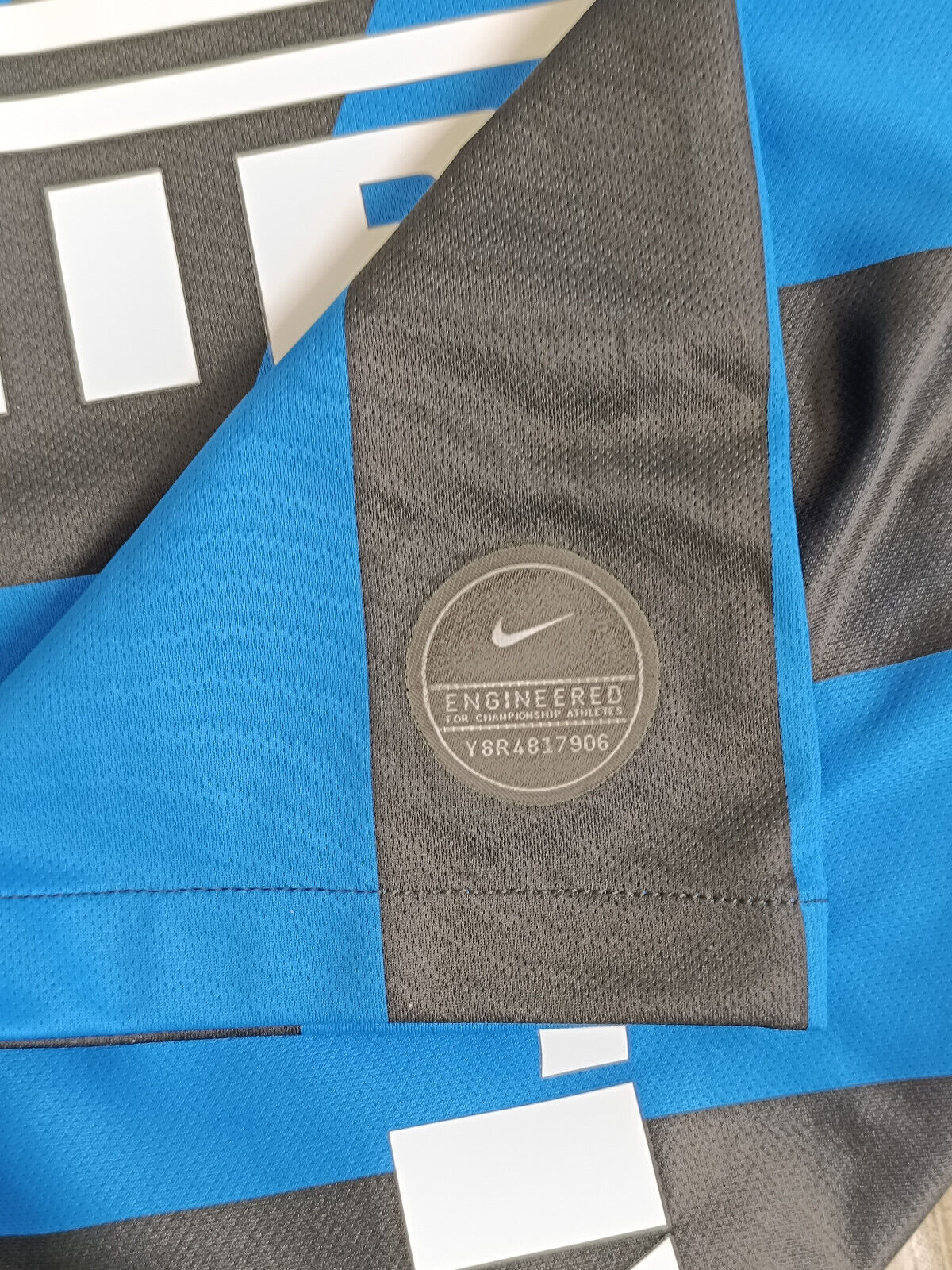 maglia calcio vintage Inter Lautaro Martinez Nike Pirelli 2019-20 S Driver *NEW*