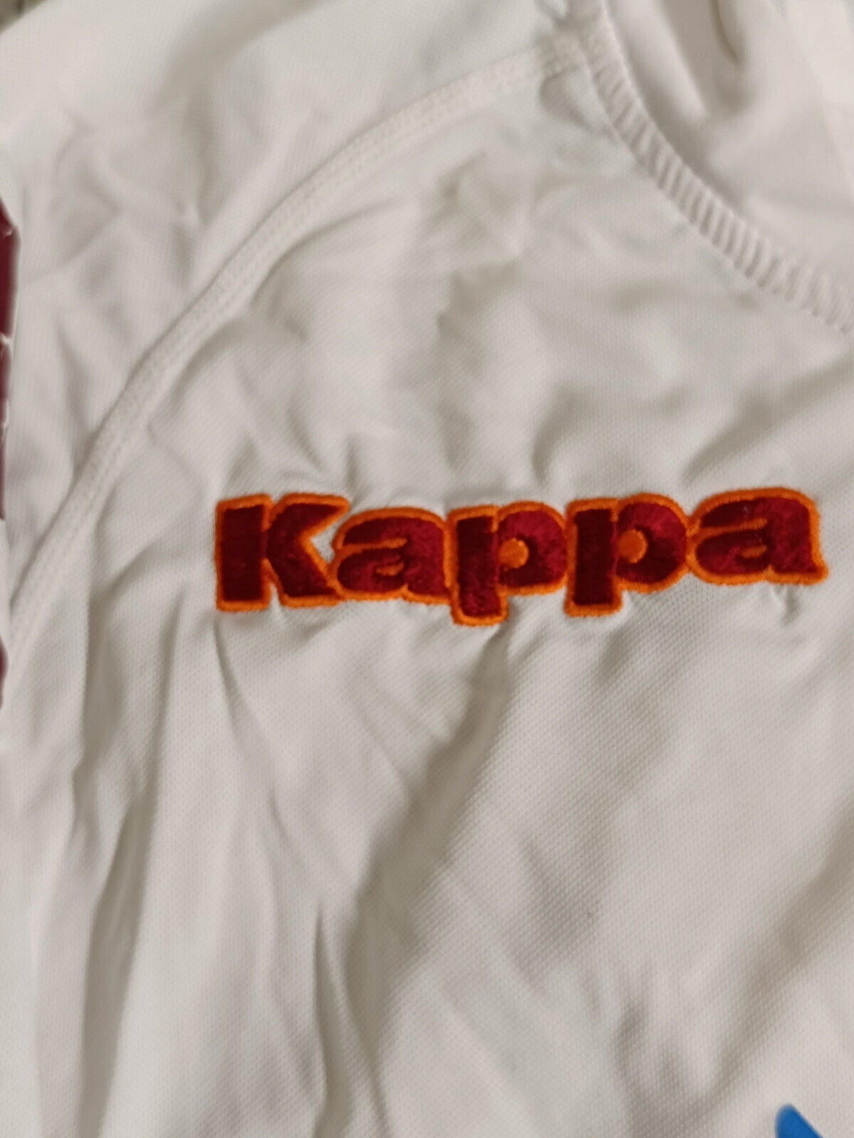 Maglia Roma Totti  Kappa 2007 2008 Wind Serie A XL away Jersey