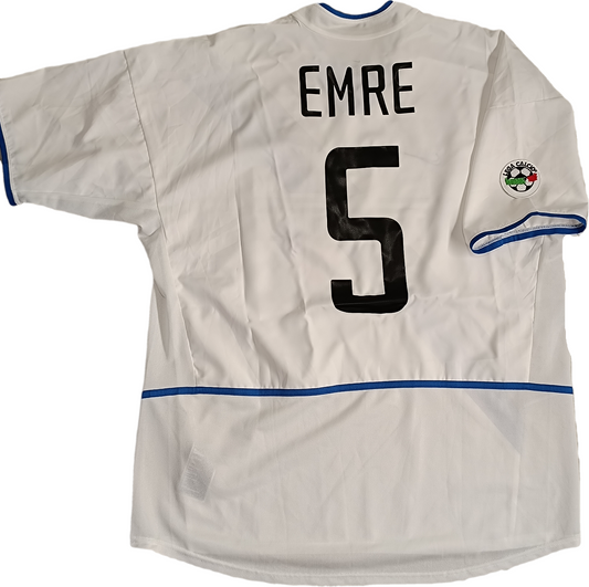 maglia calcio Inter vintage EMRE Pirelli 2002 2003 ORIGINALE jersey shirt XL