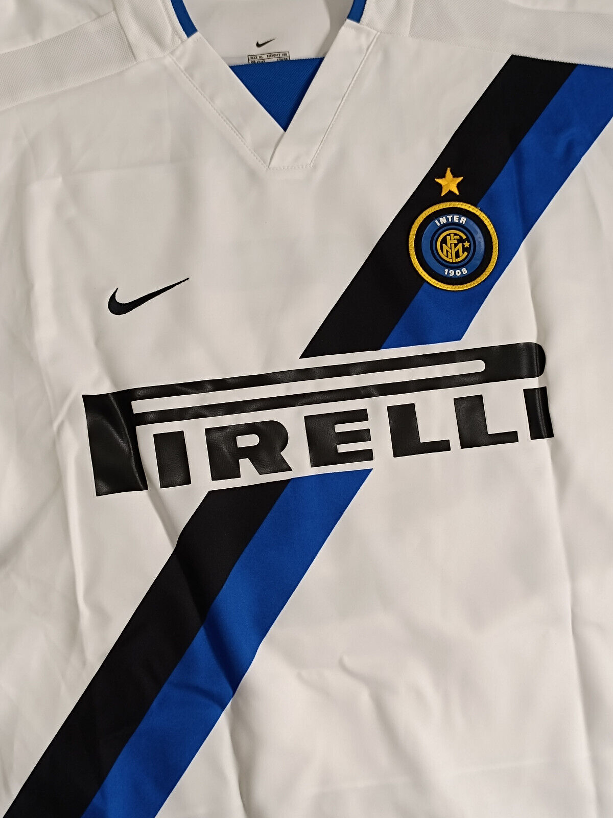 maglia calcio Inter vintage EMRE Pirelli 2002 2003 ORIGINALE jersey shirt XL