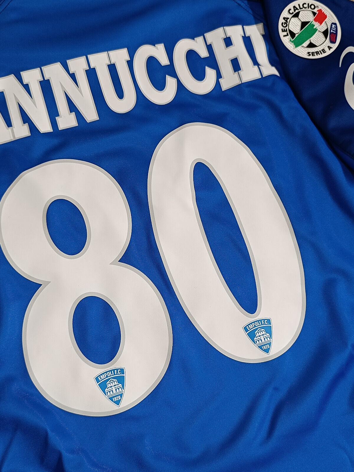 maglia calcio vintage Empoli Vannucchi 2005 2006 Asics Frutta M shirt