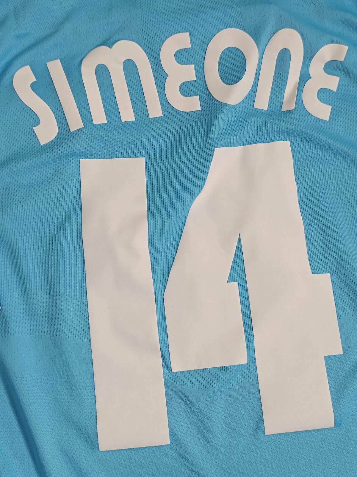 maglia calcio vintage SIMEONE Lazio Puma 2002 2003 Siemens mobile home XL