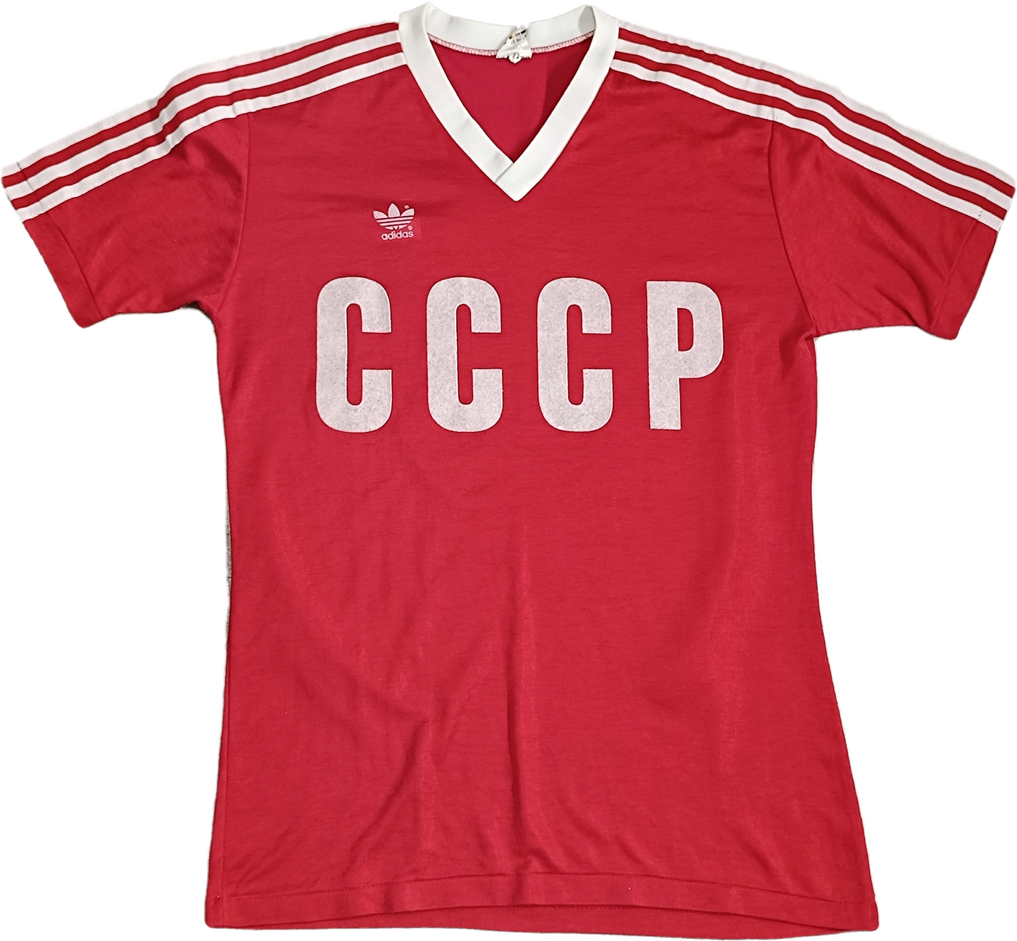 maglia calcio vintage URSS CCCP Soviet Union 1987 Adidas ventex retro #9 worn