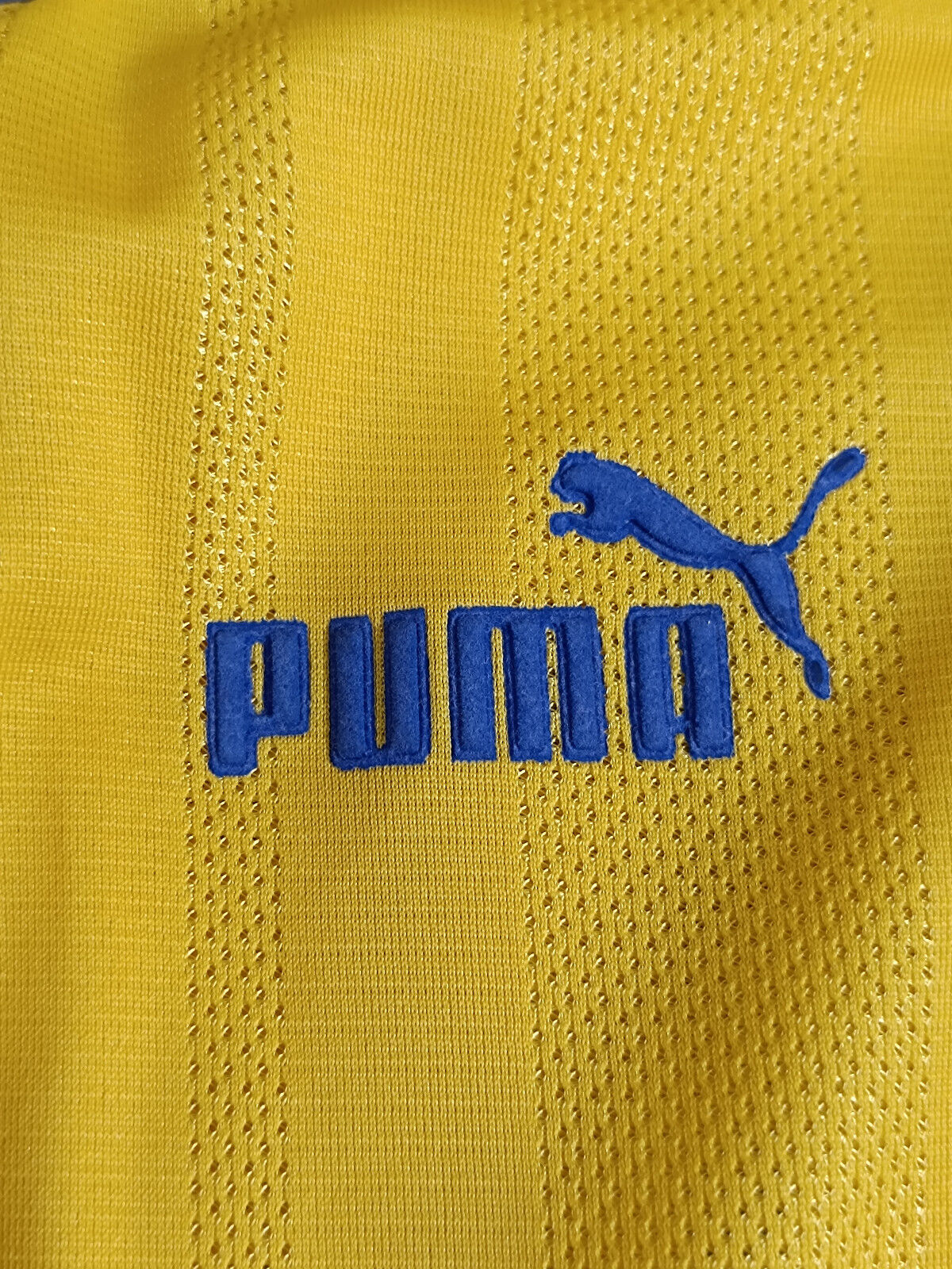 maglia calcio vintage Match worn Shevchenko Ukraine Ucraina PUMA 1999