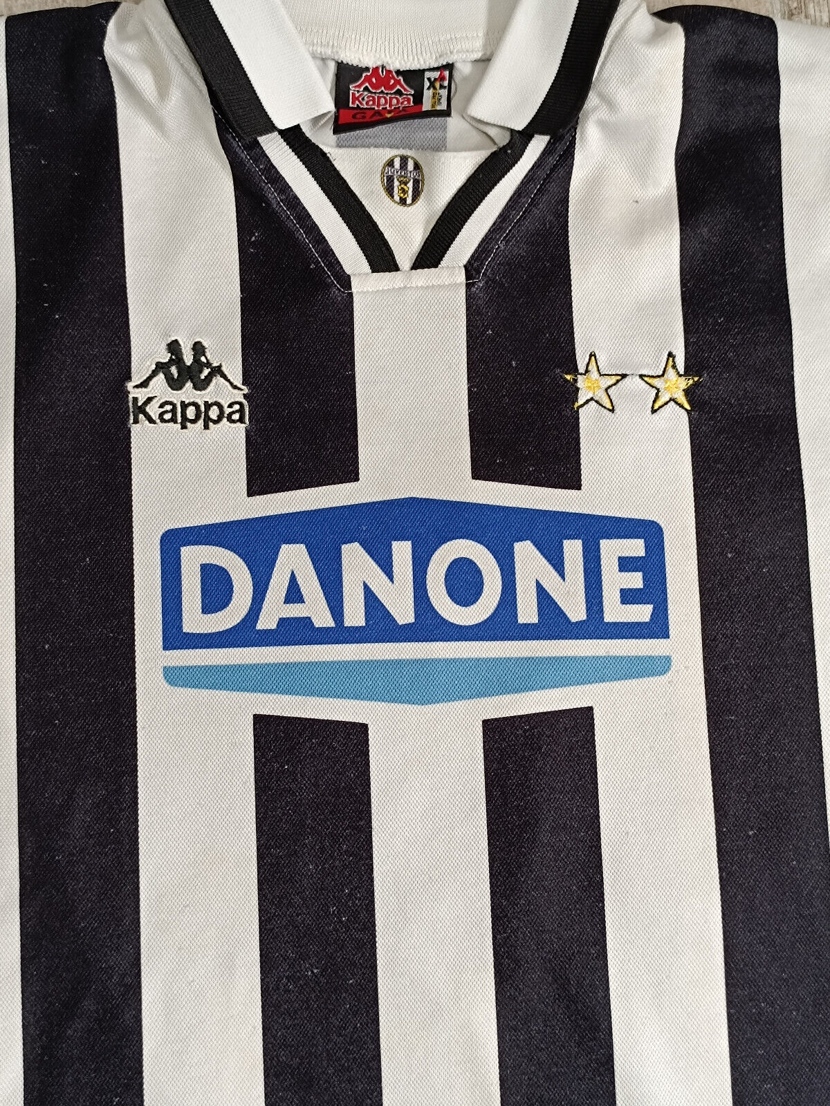 maglia calcio vintage BAGGIO juventus Home 1994-95 XL danone Kappa jersey