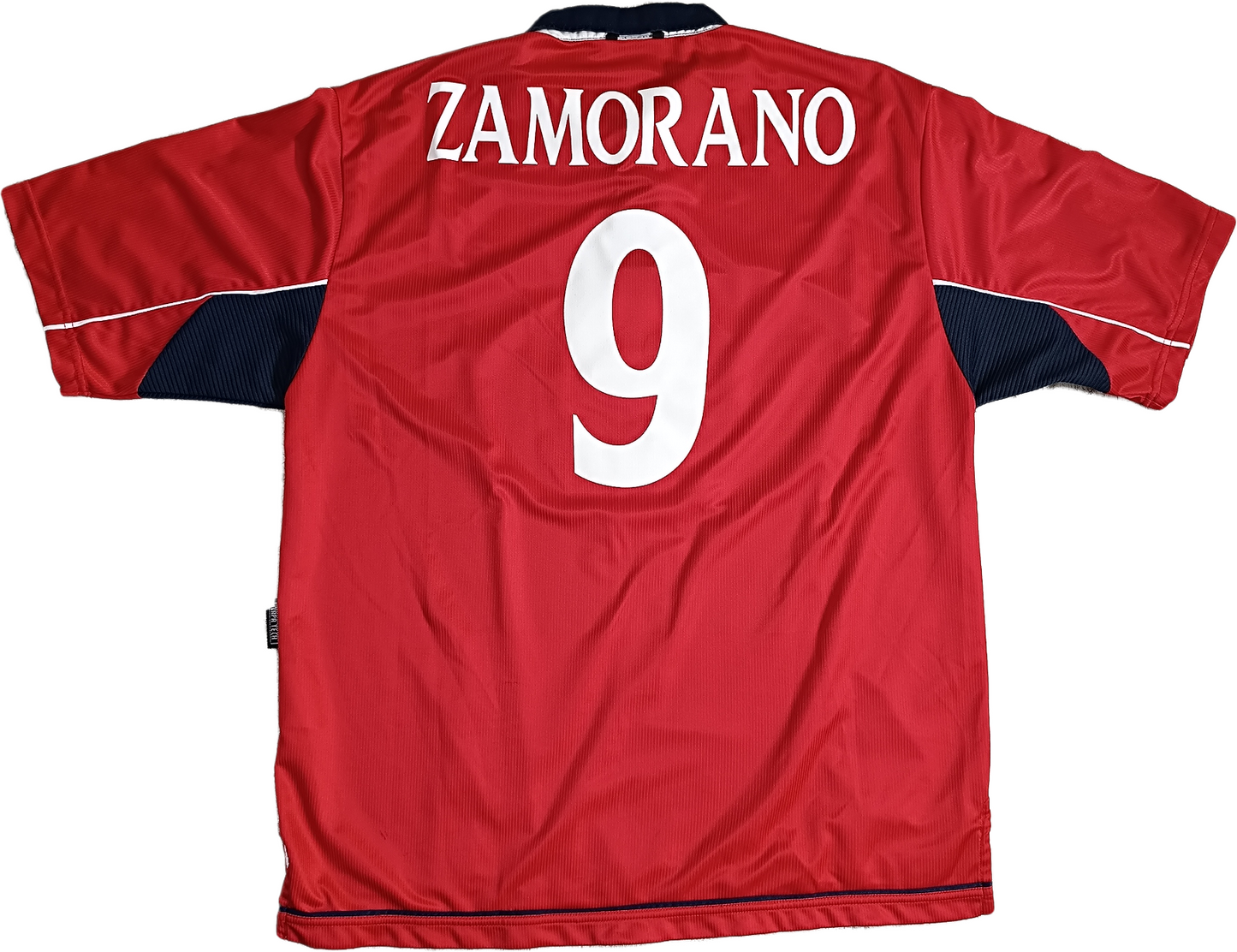 maglia calcio vintage Chile ZAMORANO Umbro 1999 2000 home Copa America