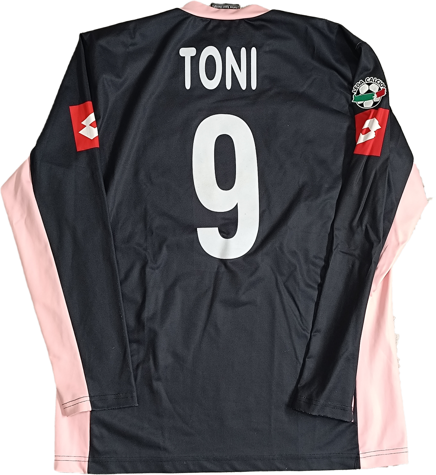 maglia calcio vintage Palermo TONI Serie B 2003 2004 Lotto Provincia Di Palermo