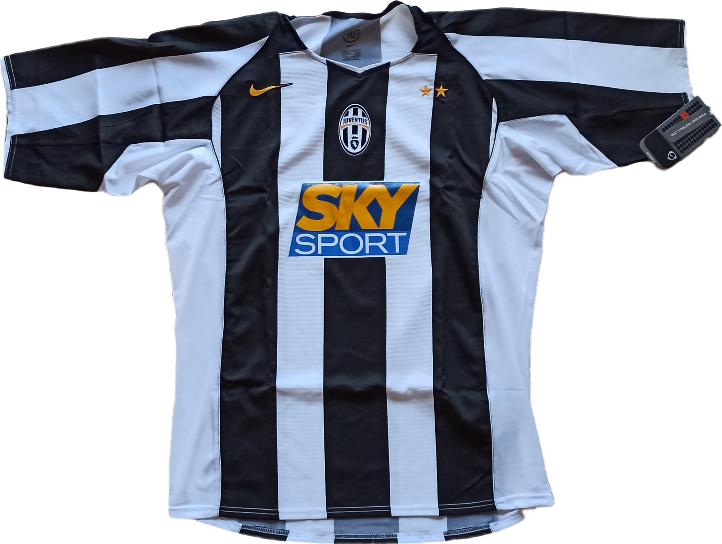 maglia calcio vintage Juventus IBRAHIMOVIC Nike shirt 2004 2005 jersey Sky L