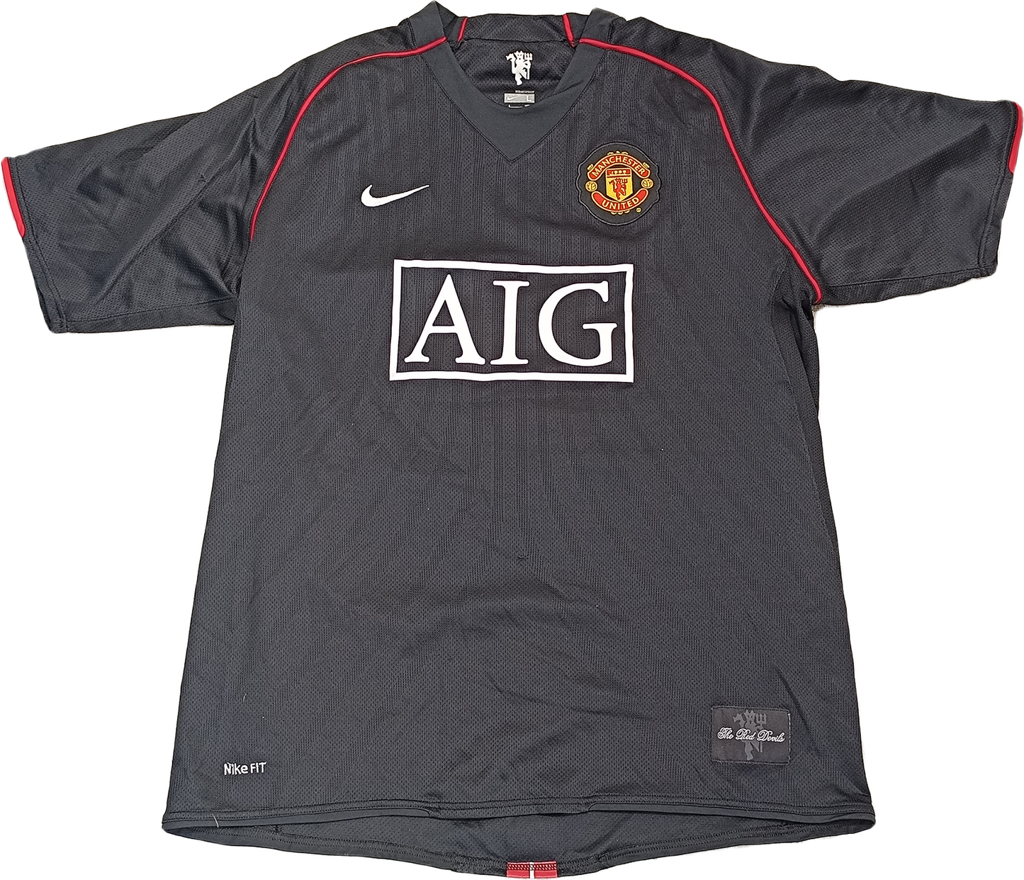 maglia manchester united Rooney 2007 2008 AIG L CR7 jersey premier UCL