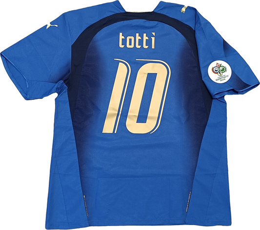 maglia calcio TOTTI vintage Italia 2006 Puma World Cup 2006 L originale