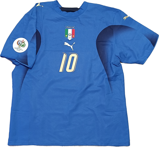 maglia calcio TOTTI vintage Italia 2006 Puma World Cup 2006 L originale