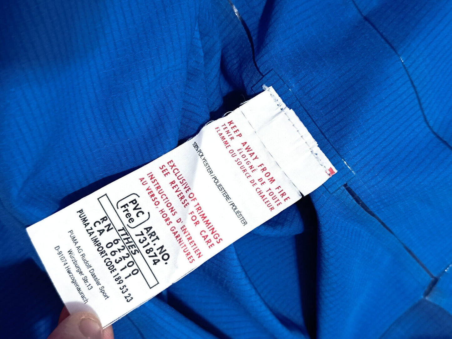 Maglia calcio vintage Italia World Cup 2006 Del Piero Player Issue GARA PUMA XL