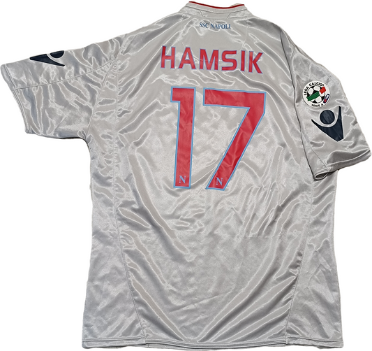 maglia Napoli match worn Hamsik 2009 2010 Home Jersey Diadora XL Lete