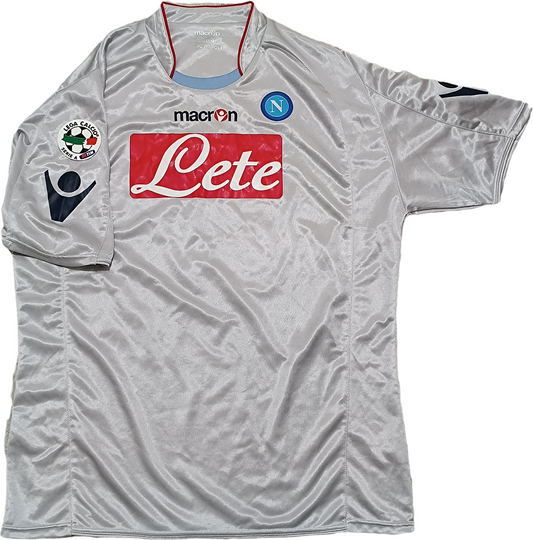 maglia Napoli match worn Hamsik 2009 2010 Home Jersey Diadora XL Lete