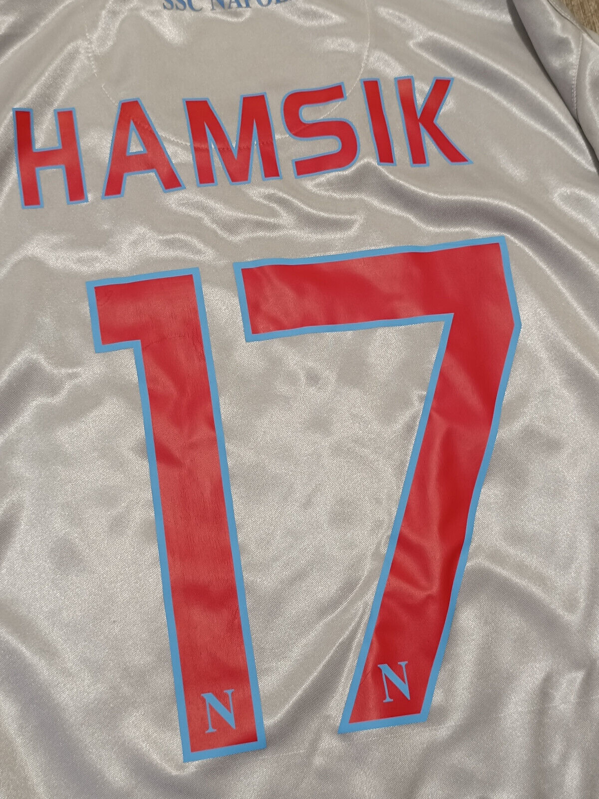 maglia Napoli match worn Hamsik 2009 2010 Home Jersey Diadora XL Lete