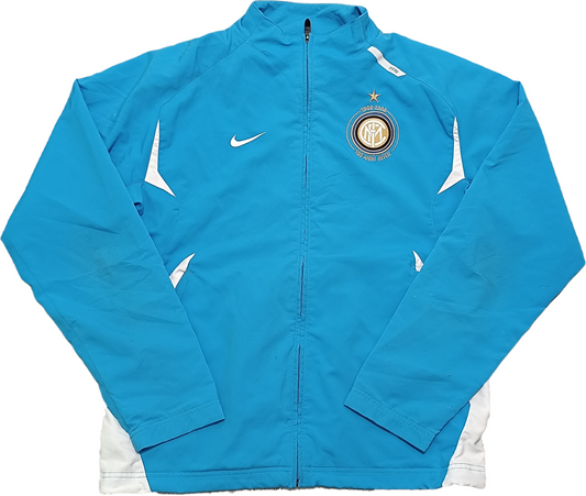 giacca felpa FC Inter Nike vintage 2009 felpa hoodie track Zanetti coat Milito