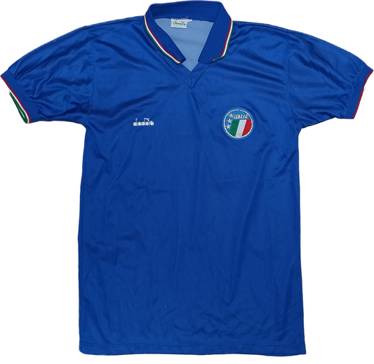 maglia calcio vintage Roberto Baggio Diadora Italia 1990 World Cup Italy