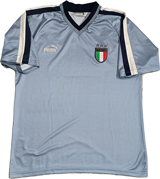 maglia calcio vintage Italia Kappa training 1999 2003 Puma King Italy shirt