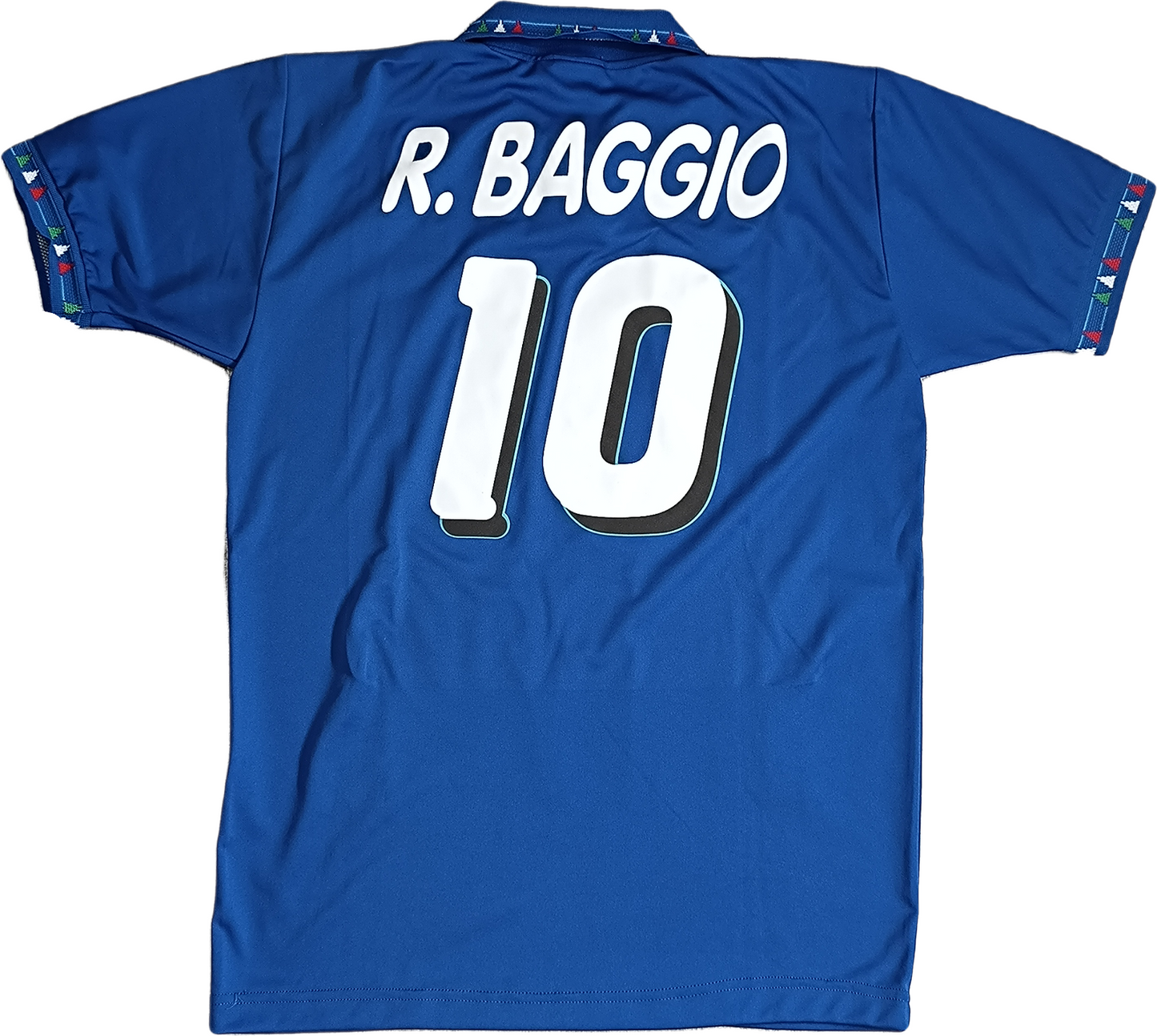 maglia calcio vintage Italia World Cup 1994 Roberto Baggio Fan version M