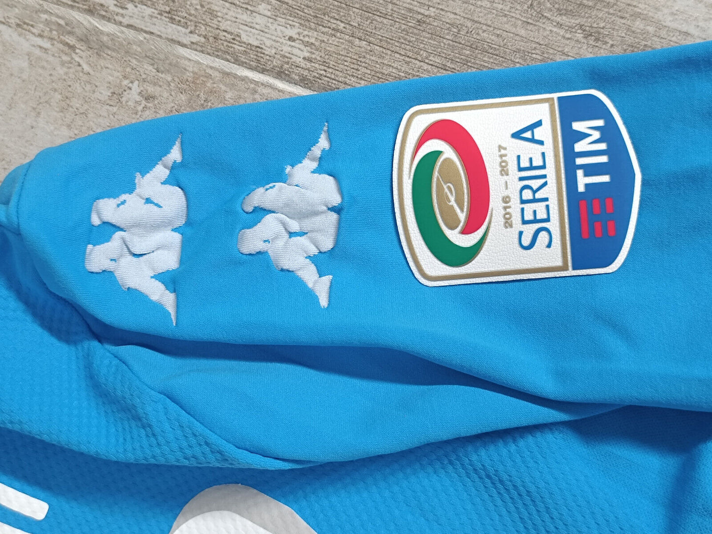 Maglia Calcio Worn Napoli Jersey 2016-17 HAMSIK Lete Serie A Macron XL Kimbo