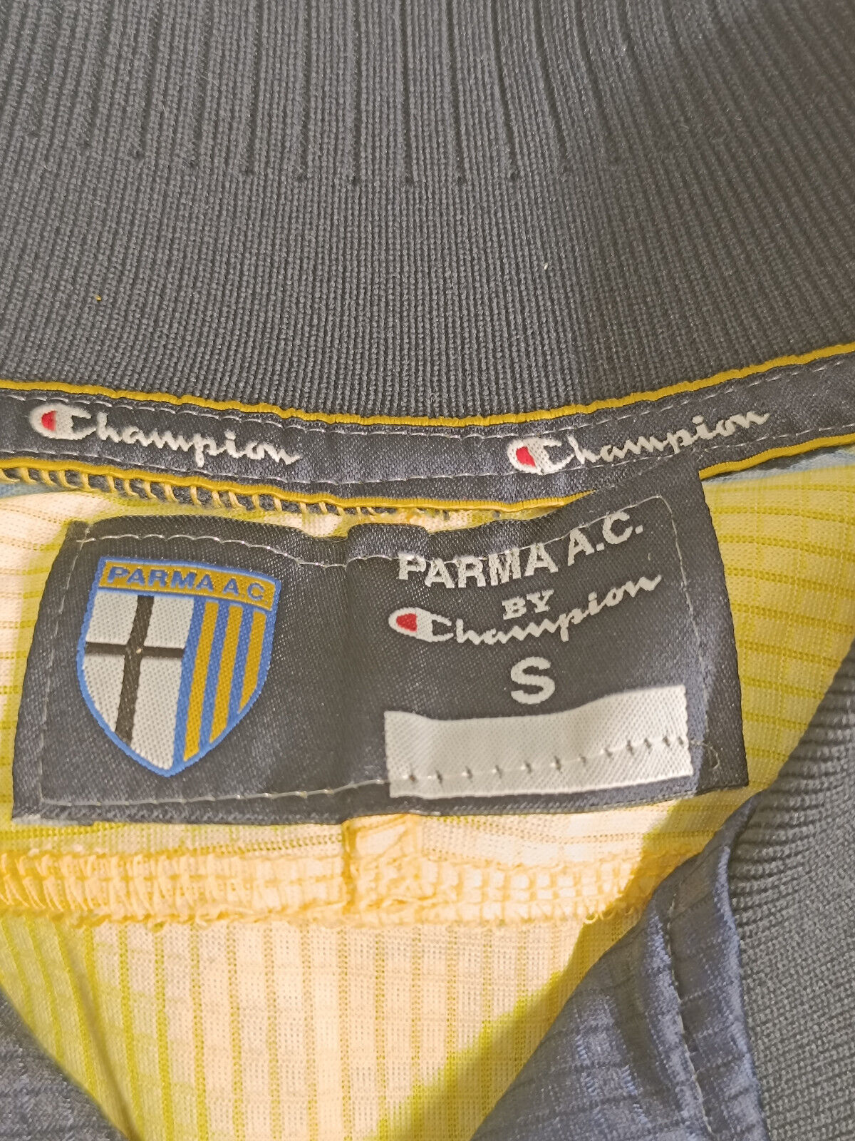 maglia calcio Parma Vintage Crespo Parmalat PUMA 1998 1999 Player gara