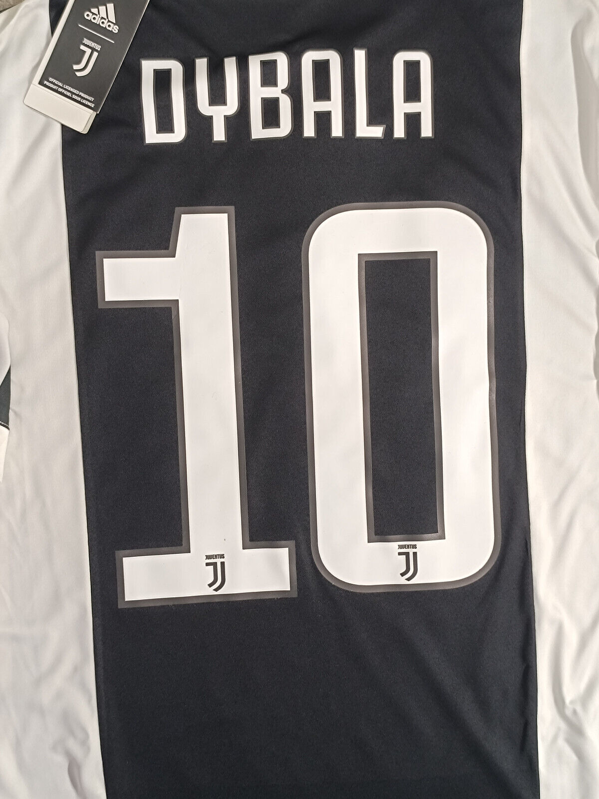 maglia calcio Adidas Juventus Dybala Finale Tim Cup Roma 2018 vs Milan L Jeep