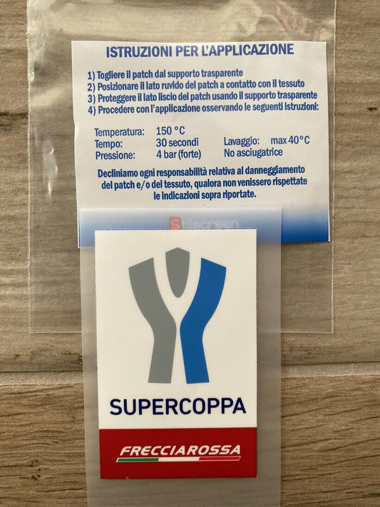 PATCH TOPPA SUPERCOPPA FRECCIAROSSA 2021/22 2022 2023 Stilscreen UFFICIALE TIM