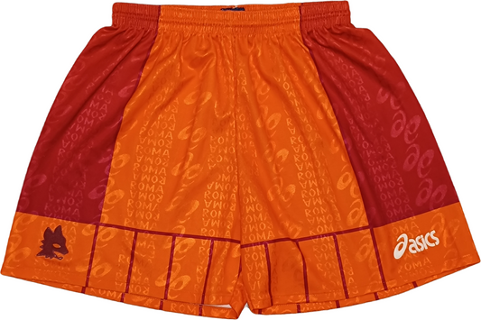 pantaloncini shorts calcio vintage AS Roma Totti Asics 1996 1997 third M