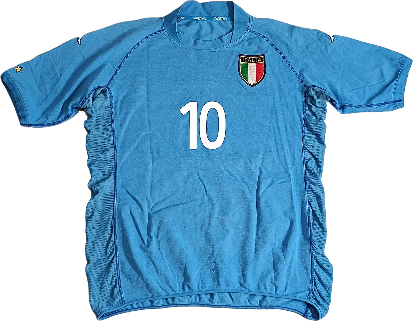 maglia calcio vintage italia TOTTI World Cup 2002  *ITALY* Korea L jersey shirt