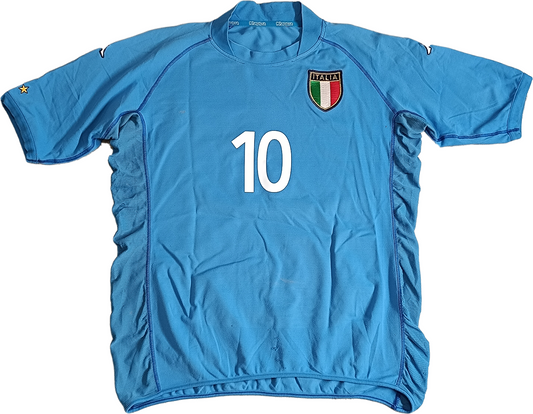 maglia calcio vintage italia TOTTI World Cup 2002 *ITALY* Korea L jersey shirt