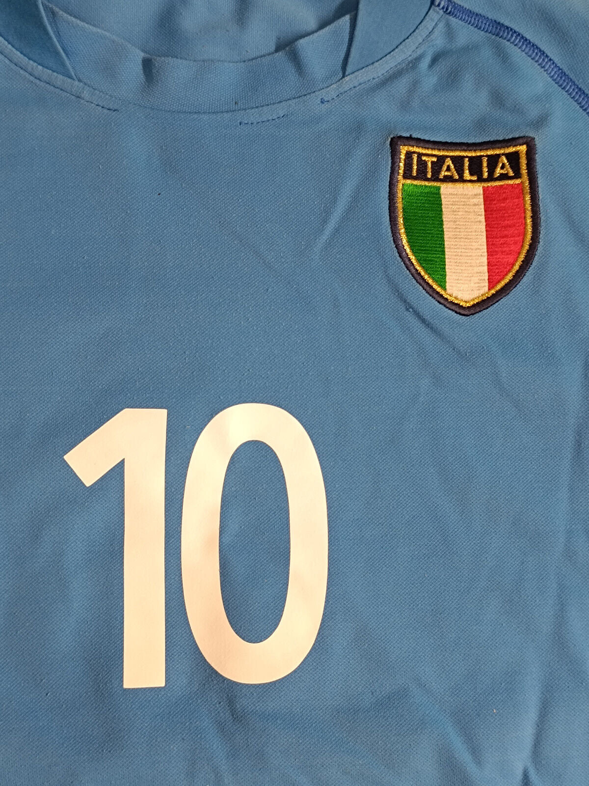 maglia calcio vintage italia TOTTI World Cup 2002  *ITALY* Korea L jersey shirt