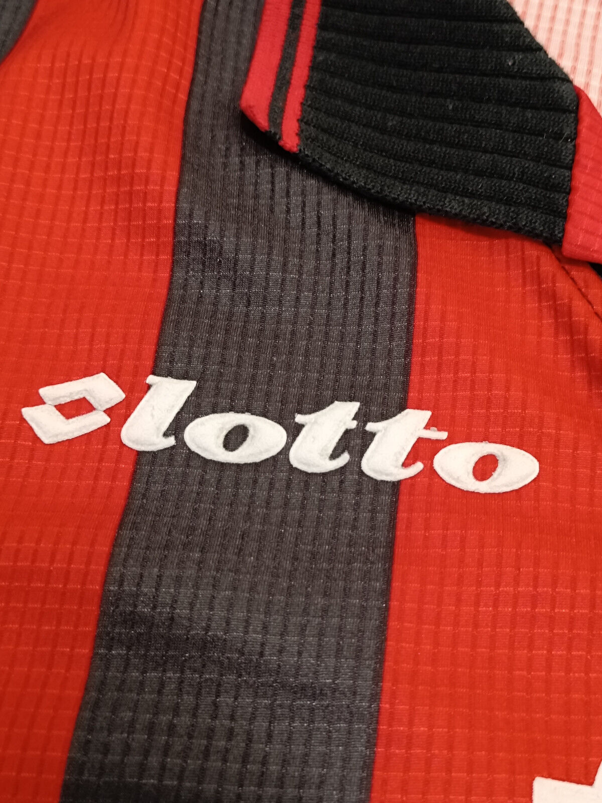 maglia calcio vintage AC Milan Maldini Lotto home 1997 1998 OPEL  XL