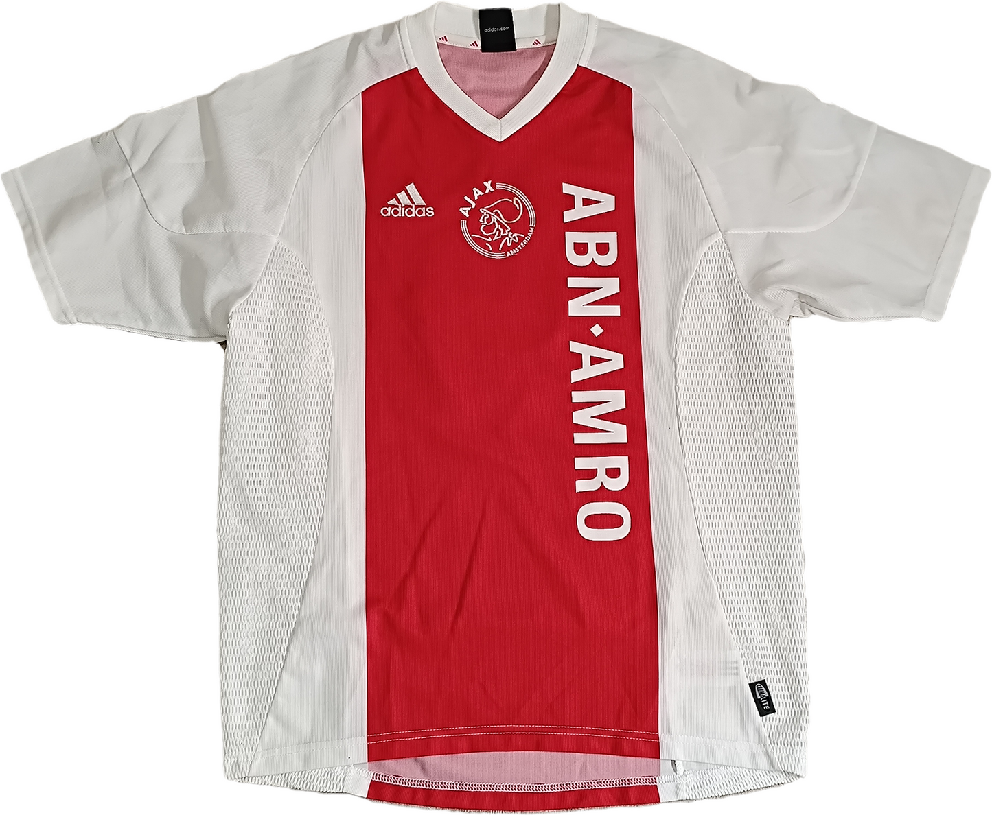 maglia calcio vintage ajax Ibrahimovic 2001 2002 amro vintage adidas jersey M