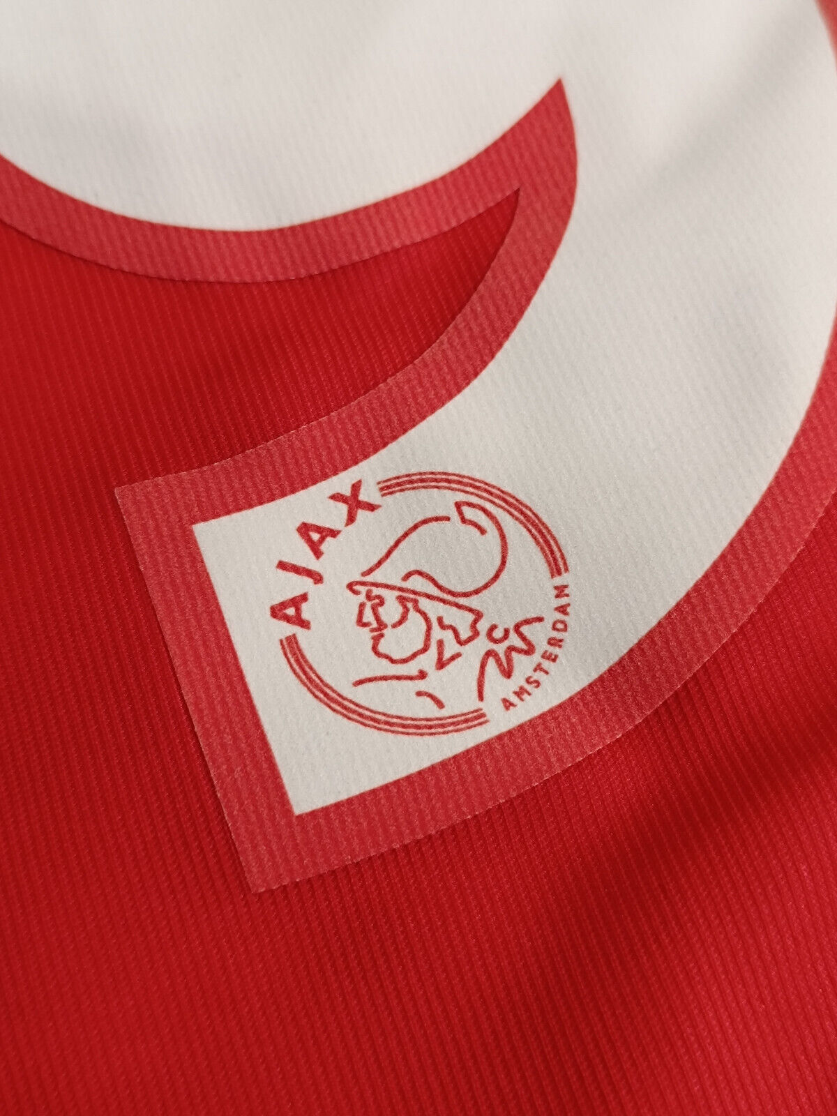 maglia calcio vintage ajax Ibrahimovic 2001 2002 amro vintage adidas jersey M