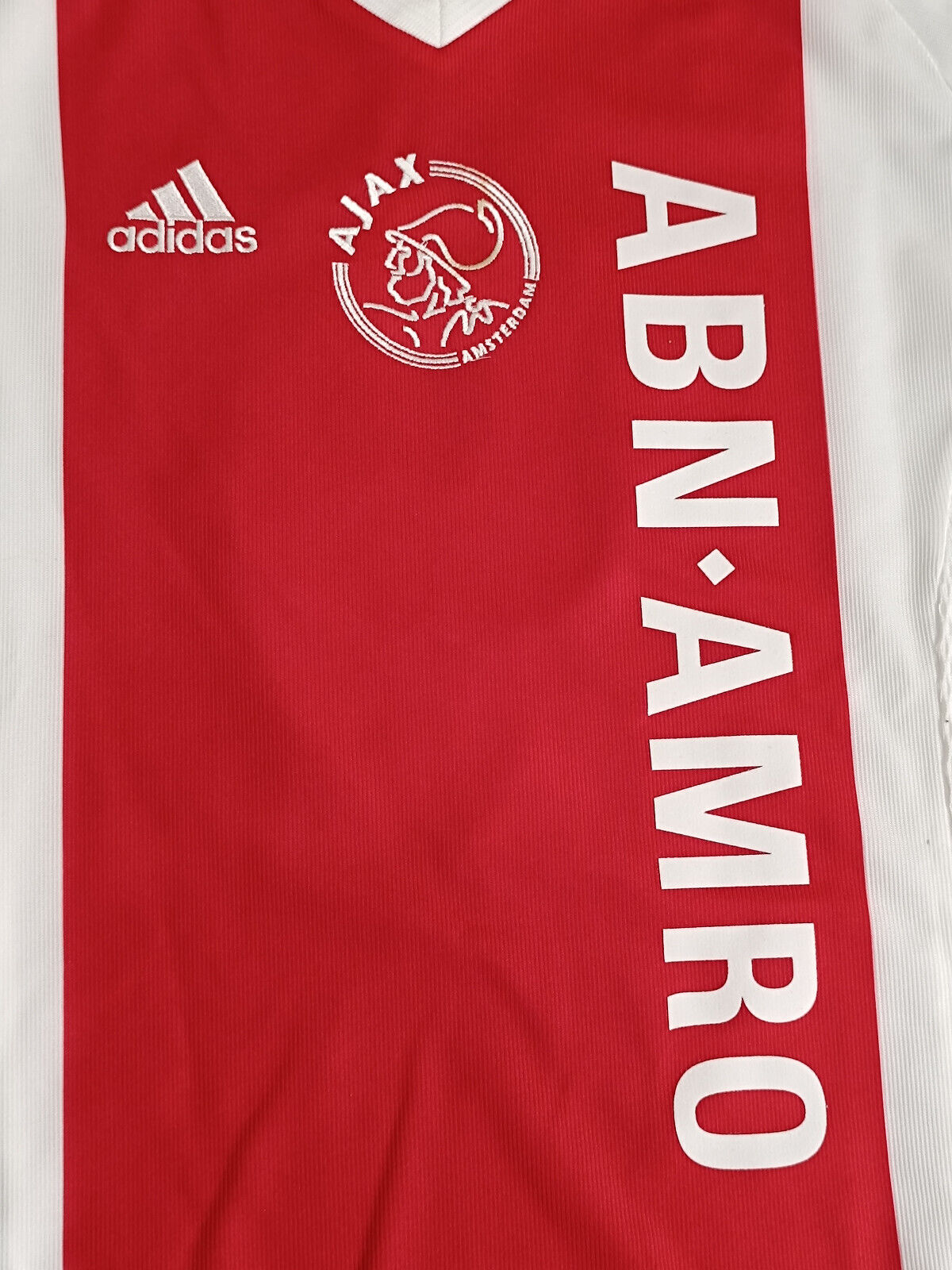 maglia calcio vintage ajax Ibrahimovic 2001 2002 amro vintage adidas jersey M