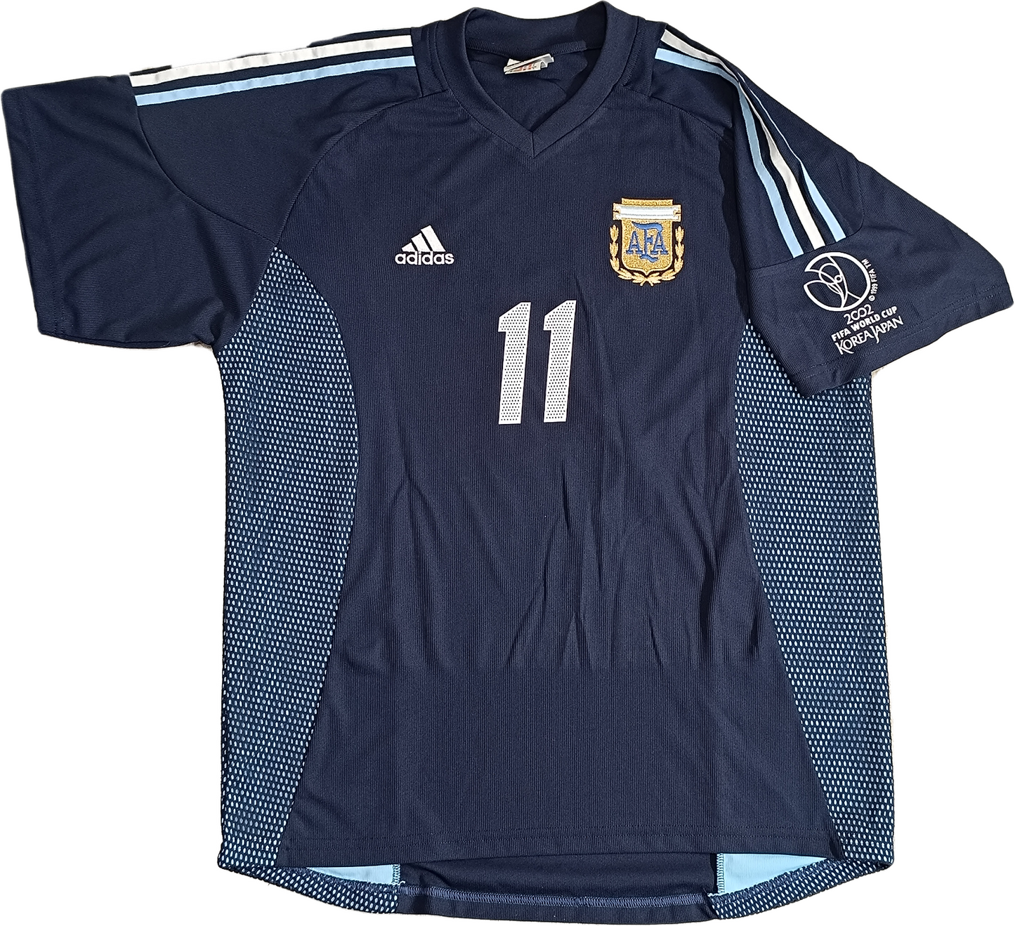 maglia calcio vintage Argentina VERON World Cup 2002 Japan L shirt camiseta