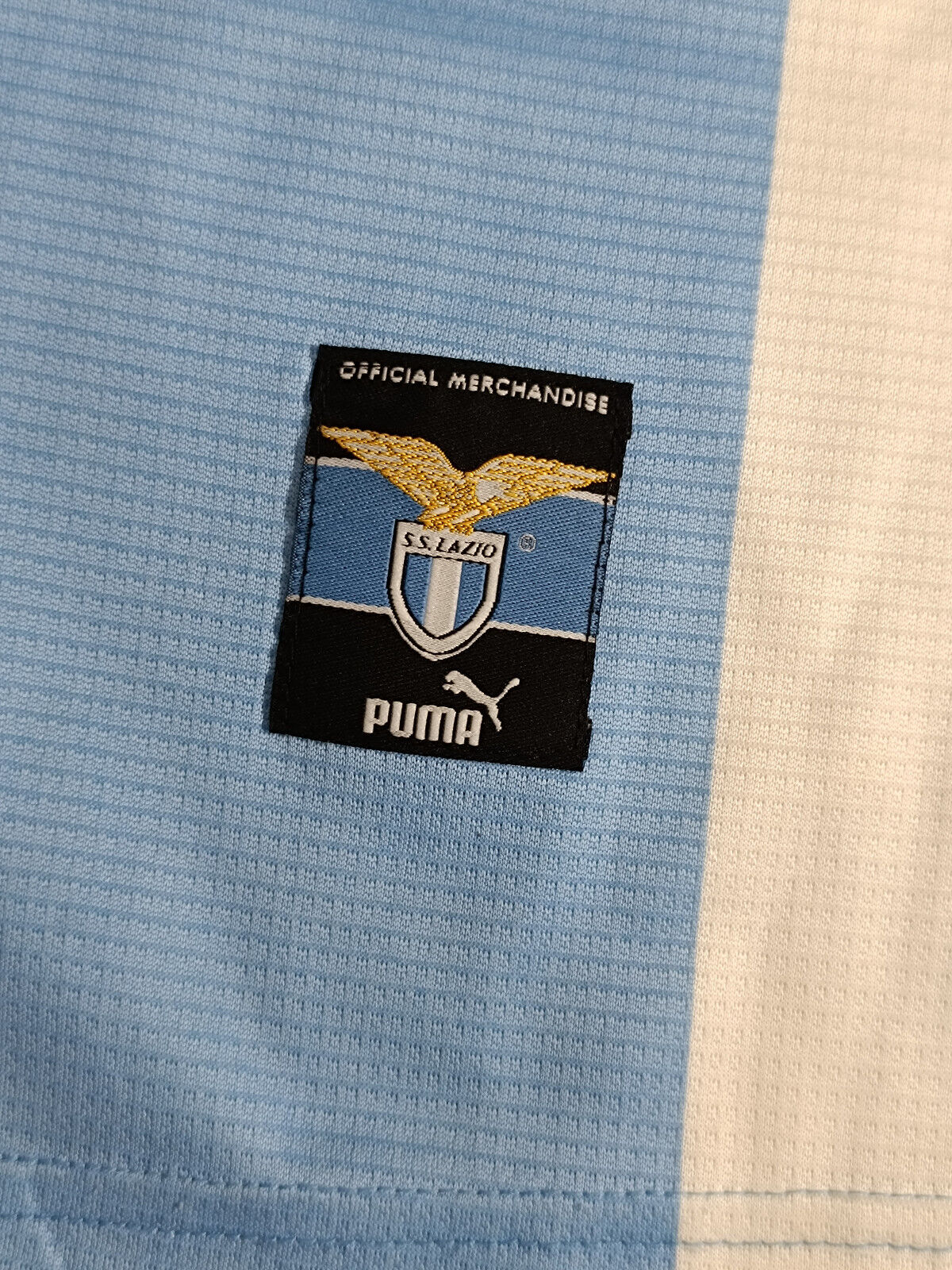 maglia calcio vintage SS Lazio Puma NEGRO 2 Champions League XL shirt