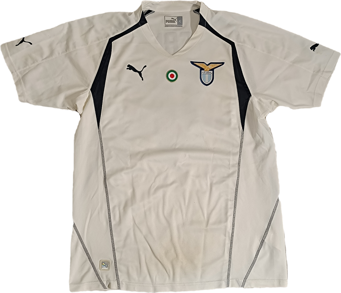 maglia calcio vintage Lazio Di Canio 2005 2006 Coppa Italia Puma XL Serie A