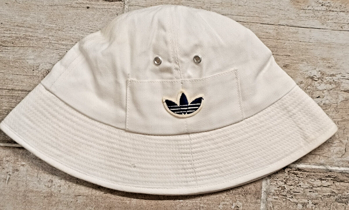 vintage ADIDAS fisherman bucket tennis 80 cap hat NOS rare deadstock