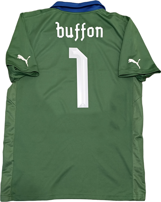 maglia calcio vintage Italia Buffon goalkeeper player issue EURO 2012 Puma