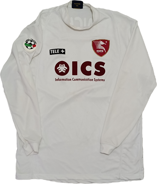 maglia calcio vintage Salernitana 2000 2001 TELE+ ICS DI MICHELE Away M