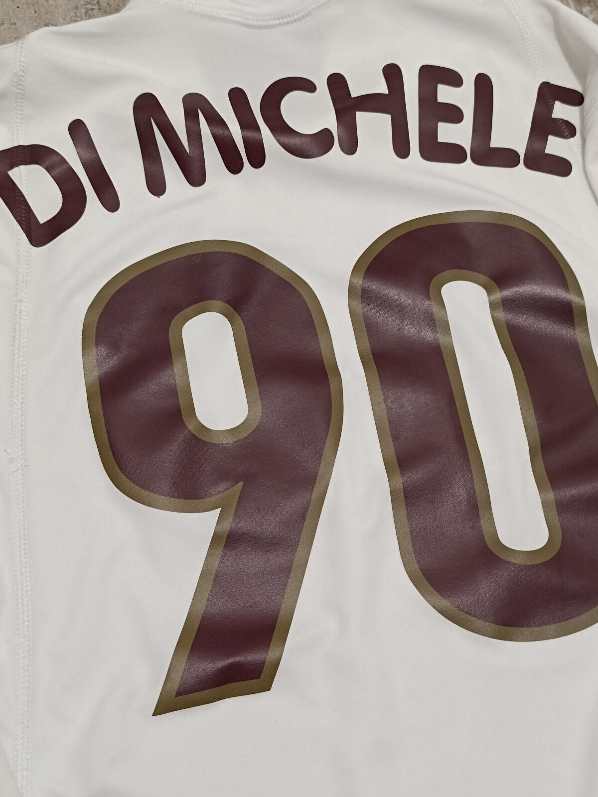 maglia calcio vintage Salernitana 2000 2001 TELE+ ICS DI MICHELE Away M