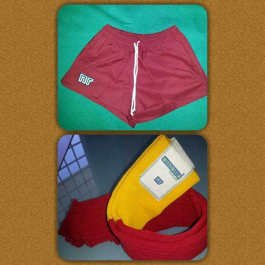 SHORTS ENNERRE ROMA BARILLA VINTAGE 86/87 no MATCH WORN FOOTBALL ULTRARARE