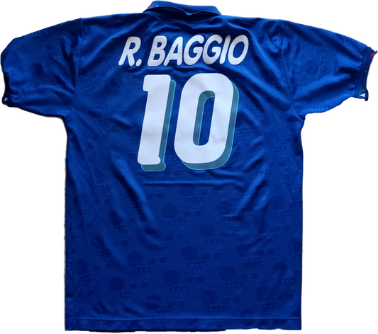 maglia calcio vintage Baggio diadora ITALIA 1994 world cup made in Italy