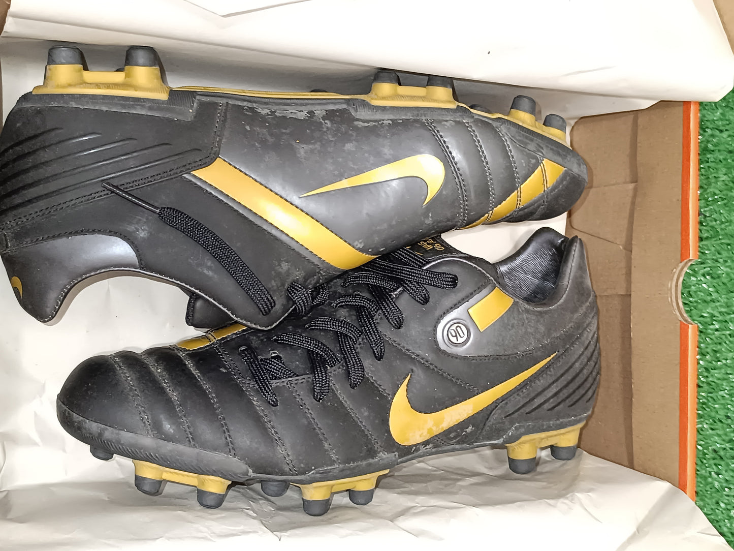 Scarpe da calcio Vintage Scarpini Nike Total 90 Shift 2000 Zanetti Materazzi