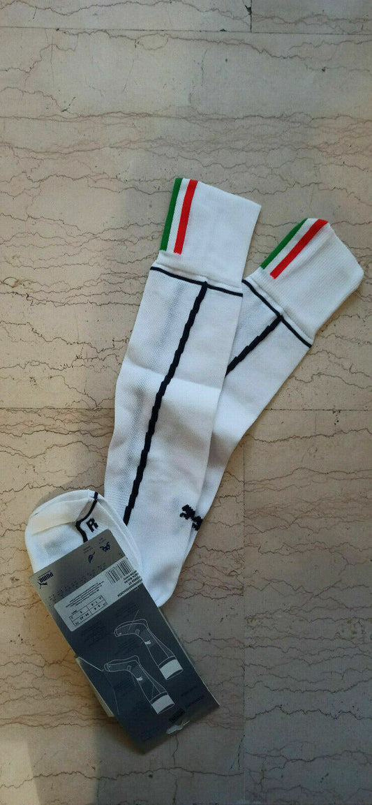 vintage italy puma 2007 socks calzettoni cotton rare calze football calcio