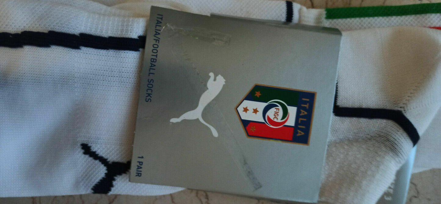 vintage italy puma 2007 socks calzettoni cotton rare calze football calcio