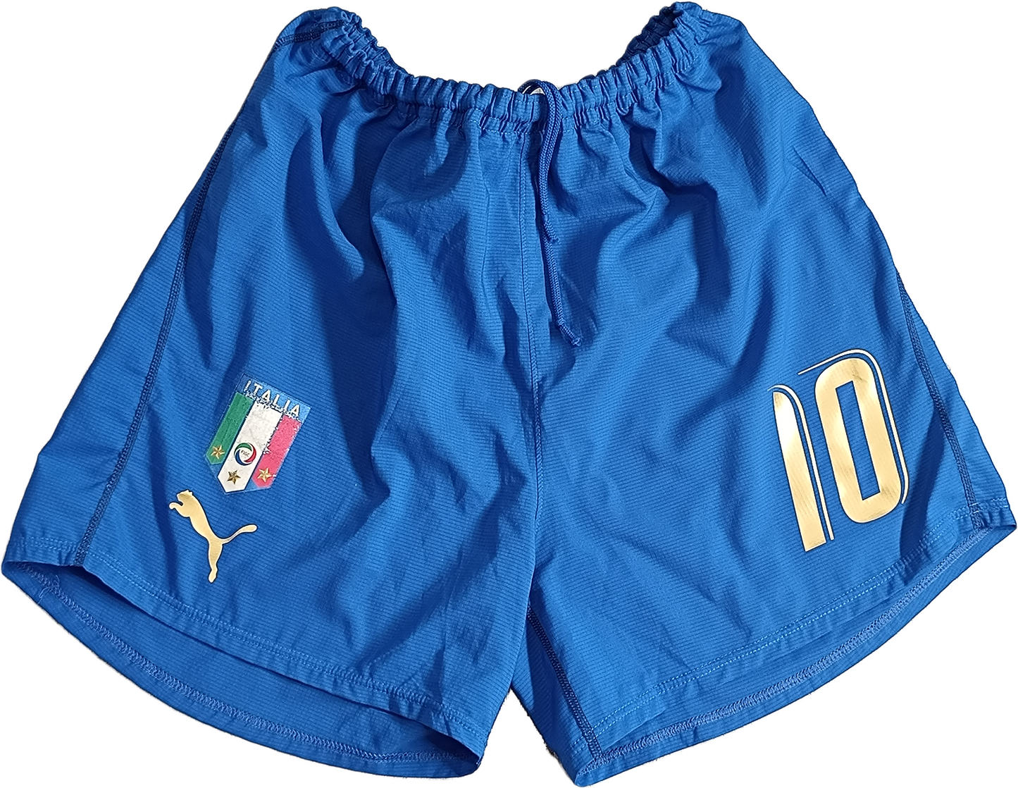 match worn italia puma calcio shorts TOTTI mondiali 2006 World Cup