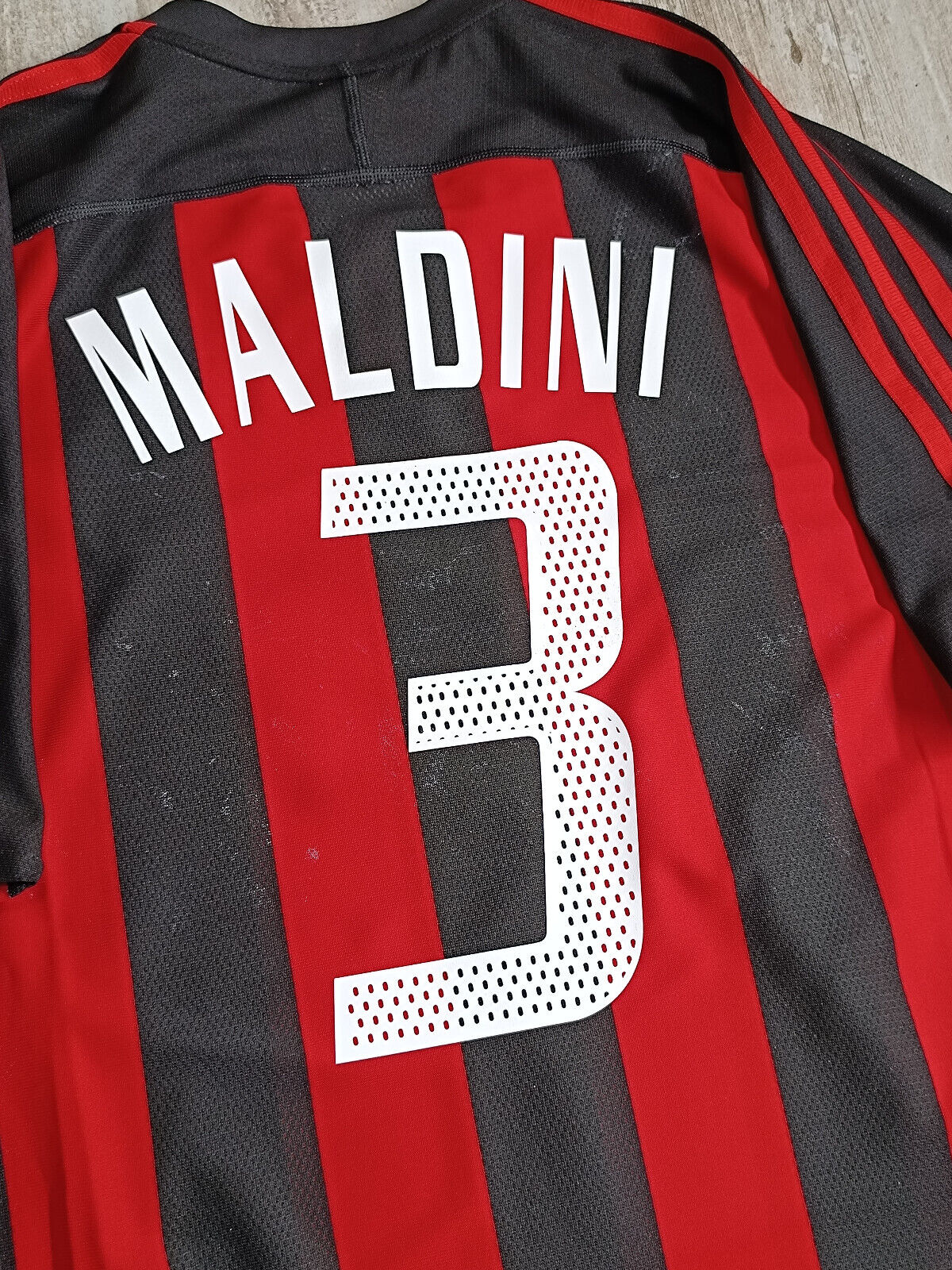 maglia calcio vintage Maldini AC Milan Adidas 2003 2004 FONDAZIONE MILAN shirt